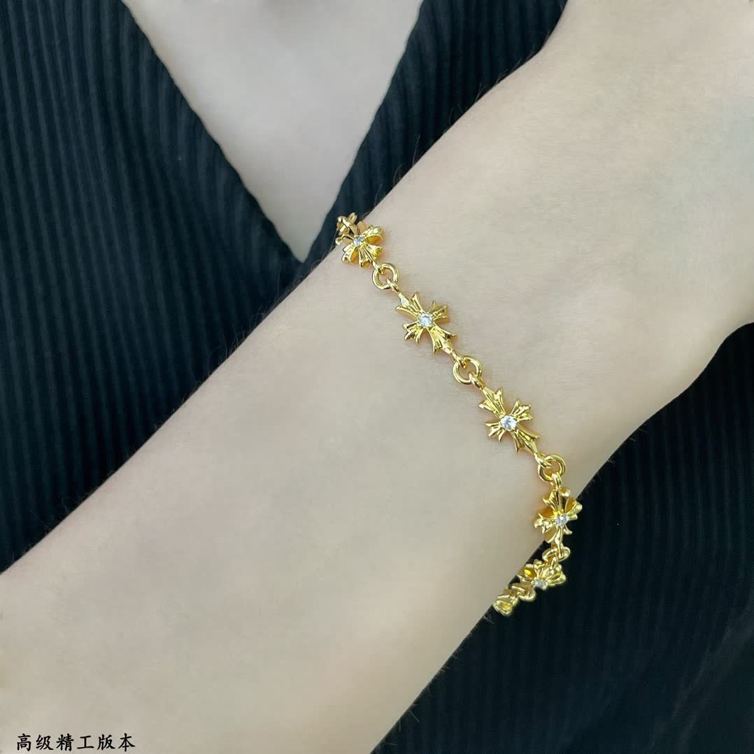 Chrome Hearts Elegant Star-Shaped Bracelet Set